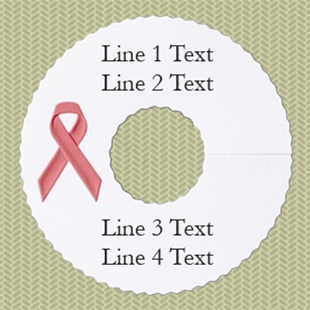ribbon tags personalized